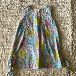 Lilly Pulitzer Written in the Stars Zodiac Dress 2T